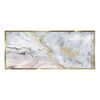 Obraz na szkle PINK MARBLE 125 x 50 cm w ramie