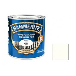 Farba antykorozyjna PROSTO NA RDZĘ 2.5 l Biały Połysk HAMMERITE