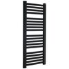Grzejnik łazienkowy LUXUS 1025 x 480 czarny mat struktura EQUATION