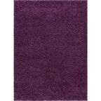 Dywan LUMINI fioletowy 160 x 220 cm wys. runa 40 mm INSPIRE
