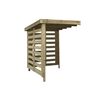 Szopka / drewutnia do domku STOKHOLM 161.6 x 299.3 cm / 4.08 m2 WERTH-HOLZ