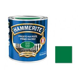 Farba antykorozyjna PROSTO NA RDZĘ 2.5 l Zielony Połysk HAMMERITE
