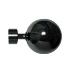 Końcówka do karnisza MEDIOLAN NABUCCO onyx 19 mm