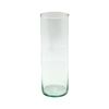 Wazon szklany cylinder 26 x 8.6 cm transparentny