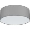 Plafon RONDO szary śr. 40 cm TK LIGHTING