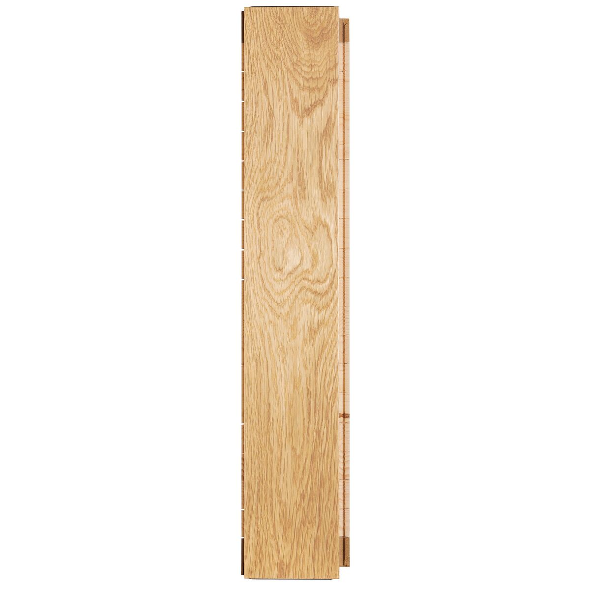 Podłoga drewniana deska trójwarstwowa jodełka klasyczna dąb szczotkowany 1-lamelowa lakier matowy 14 mm Barlinek