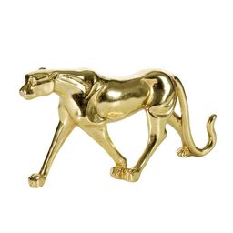 Figurka dekoracyjna pantera Femi złota