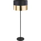 Lampa podłogowa Londyn czarno-złota E27 TK Lighting