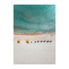 Obraz na pilśni PLAŻA Z LOTU PTAKA 70 x 100 cm