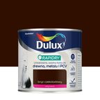 Farba wodna do drewna, metalu i PCV RAPIDRY 0.4 l Brąz czekoladowy satynowy DULUX