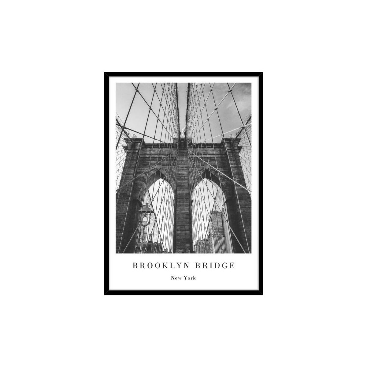 Obraz Brooklyn 50 X 70 Cm Obrazy Kanwy W Atrakcyjnej Cenie W Sklepach Leroy Merlin