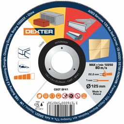 Tarcza do cięcia 41 125 x 1.0 x 22.2 MULTI DEXTER