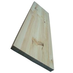 Parapet wewnętrzny sosnowy sęczny 150x25x2.7 cm
