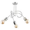 Lampa wisząca TANGO chrom 3 x E27 ALFA