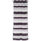 Firana na przelotkach ETHNIC 140 x 245 cm fioletowa