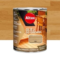 Olej do drewna Szlachetna Ochrona 0.75 l Dąb Altax