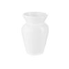 Wazon ceramiczny BARYŁKA wys. 20 cm biały