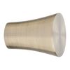 Końcówka do karnisza POMMEL antyczne złoto 20 mm 2 szt. INSPIRE