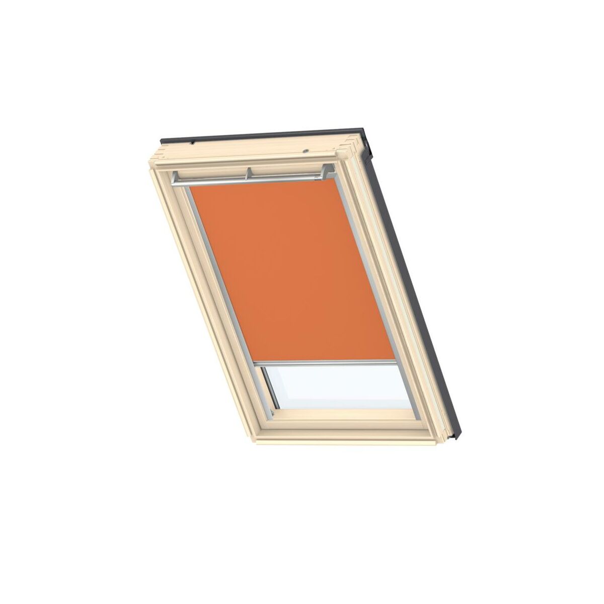 Roleta zaciemniająca do okna dachowego DKL MK06 4564S Pomarańczowa 78 x 118 cm Velux