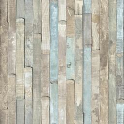 Okleina Wood Rio Ocean brązowo-niebieska 45 x 200 cm imitująca drewno
