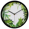 Zegar ścienny Greenery śr. 25 cm zielony