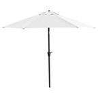 Parasol przeciwsłoneczny 300 cm HAVANA biały okrągły