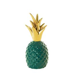 Figurka ceramiczna ananas Pina zielona