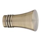 Końcówka do karnisza ELEGANT POMMEL antyczne złoto 20 mm 2 szt. INSPIRE