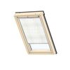 Roleta zaciemniająca DKL MK08 4558S Biała ze wzorem 78 x 140 cm VELUX
