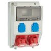 Rozdzielnica elektryczna bez wyposażenia RS 1 / 9 6221 - 00 / 2 X 2P + Z 2 X 3P + N + Z 16A ELEKTRO-PLAST