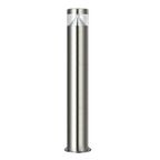 Lampa ogrodowa stojąca BRETANIA IP44 inox stal nierdzewna LED POLUX
