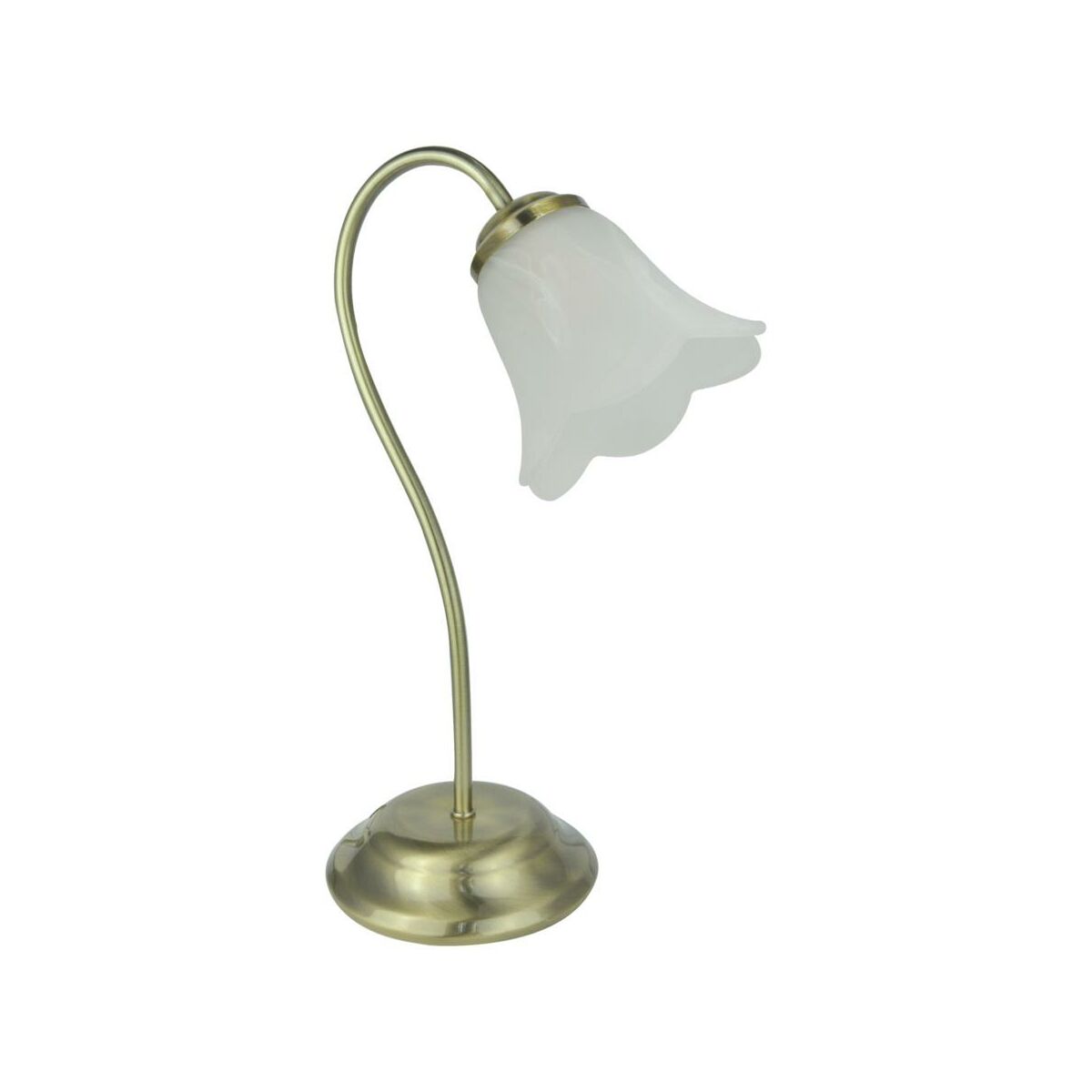Lampka stołowa Victoria biało-złota E14 Inspire