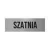Znak informacyjny SZATNIA 5 x 15 cm