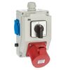Rozdzielnia siłowa 6275 - 00 / RS - Z 0 - 1 2P + Z 3P + N + Z 32A ELEKTRO - PLAST