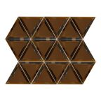 Mozaika Triangle Copper 28.4 x 38 Euroceramika