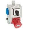 Rozdzielnia siłowa 6275 - 20 / RS - Z L - 0 - P 2P + Z 3P + N + Z 32A ELEKTRO - PLAST