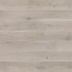 Podłoga drewniana deska trójwarstwowa Dąb cream 1-lamelowa lakier matowy cream 14 mm Artens