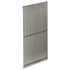 Grzejnik dekoracyjny QUADRO 165 / 40 Silver LUXRAD