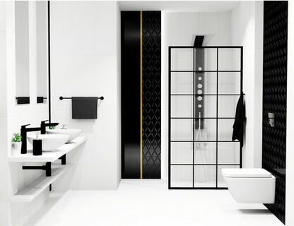 Kabiny prysznicowe typu walk-in – modne rozwiązanie do nowoczesnych łazienek