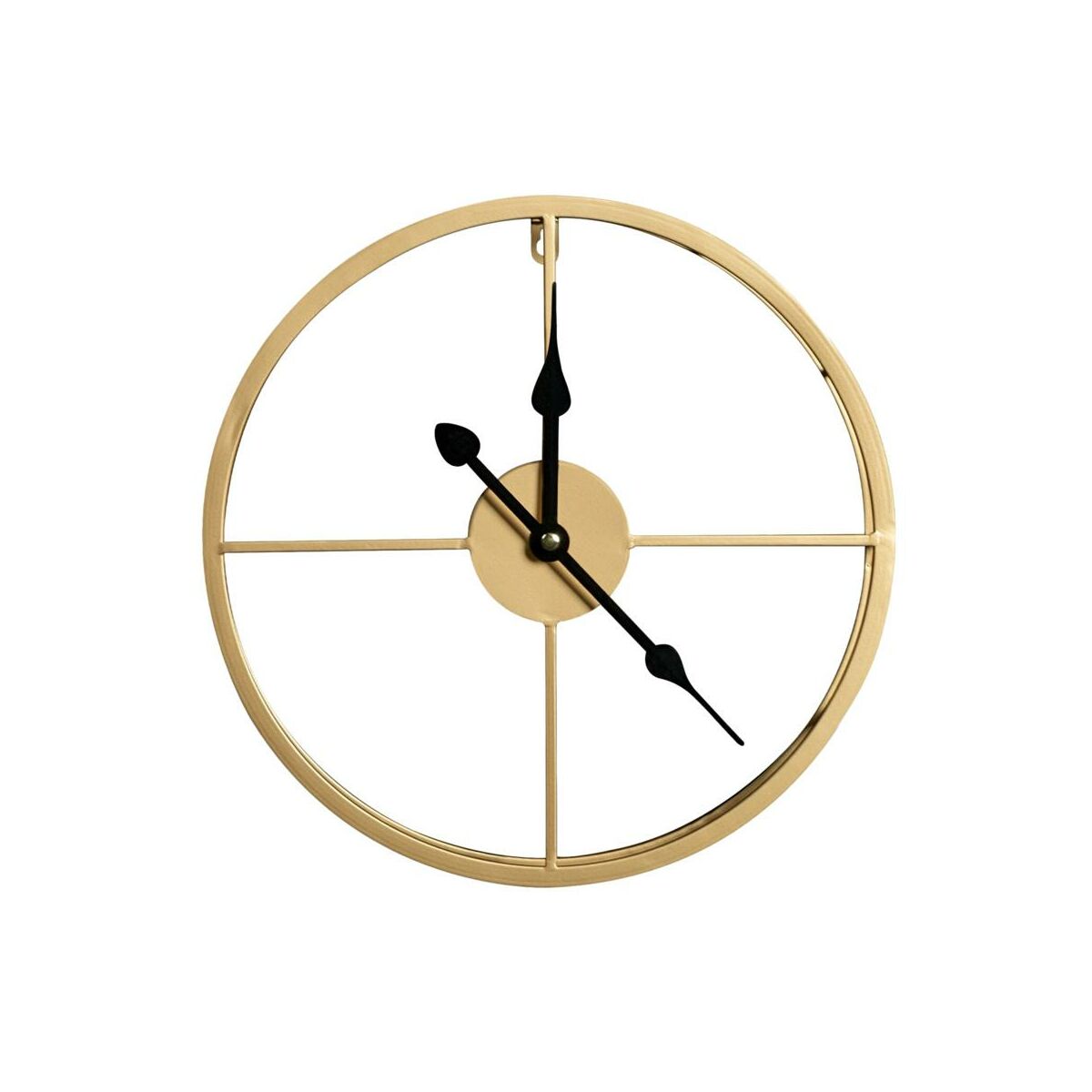 Zegar ścienny 26A złoty śr. 40 cm