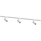 Kompletny zestaw szyn ROCCA z 3 reflektorami 1.5 m biały LED LIGHT PRESTIGE
