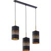 Lampa wisząca TAGO czarna 3 x E27 TK LIGHTING