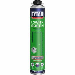 Pianka poliuretanowa Low-Ex Green 0.75 l Tytan