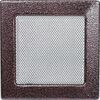 Kratka kominkowa CZARNA MIEDŹ 17 x 17 cm KNAP