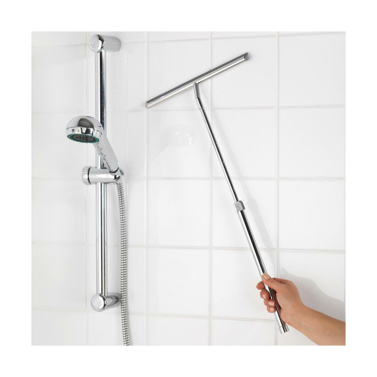 Stainless Steel Squeegee with Telescoping Handle