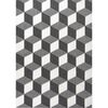 Dywan KUBIK szary 120 x 170 cm