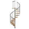 Schody MONTREAL Style Buk fornirowany 140 cm DOLLE