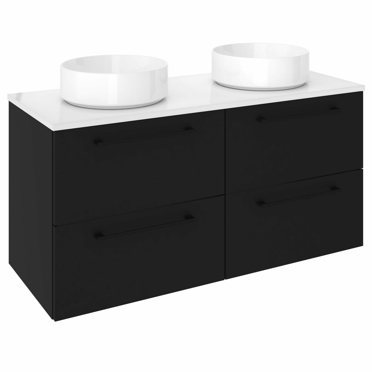 Szafka pod umywalkę Remix Black Mat 60 Sensea