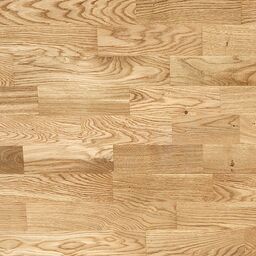 Podłoga drewniana deska trójwarstwowa Dąb standard 3-lamelowa lakier półmatowy 10 mm Barlinek