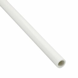 Rura okrągła PVC 1m 12x1 mm matowa biała Standers